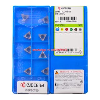Original Kyocera TPMT110308-HQ Carbide Insert - Triangle (10 PCS) TN60 TPMT110308-HQ TN60