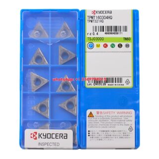 Original Kyocera TPMT160304-HQ Carbide Insert - Triangle (10 PCS) TN60 TPMT160304-HQ TN60