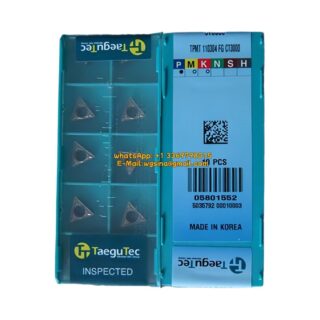 Original TaeguTec 110304 CT3000 Carbide Insert (10 PCS) TPMT FG TPMT 110304 FG     CT3000