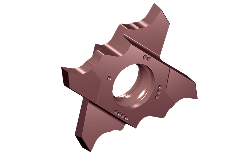 TaeguTec 100% Original Cutting Tool TQS 20-2.50-0.10-R TT4430 5 pcs