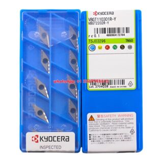 Original Kyocera VBGT110301R-Y Carbide Insert - Diamond 35° (10 PCS) TN60 VBGT110301R-Y TN60