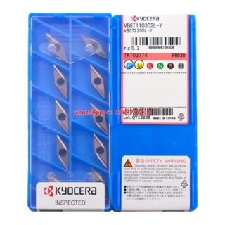Original Kyocera VBGT110302L-Y PR930 Carbide Insert - Diamond 35° (10 PCS)