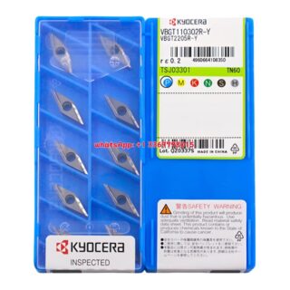 Original Kyocera VBGT110302R-Y Carbide Insert - Diamond 35° (10 PCS) TN60 VBGT110302R-Y TN60