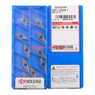 Original Kyocera VBGT110304R-Y PR930 Carbide Insert - Diamond 35° (10 PCS)