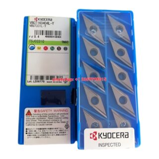 Original Kyocera VBGT160404L-Y Carbide Insert - Diamond 35° (10 PCS) TN60 VBGT160404L-Y TN60