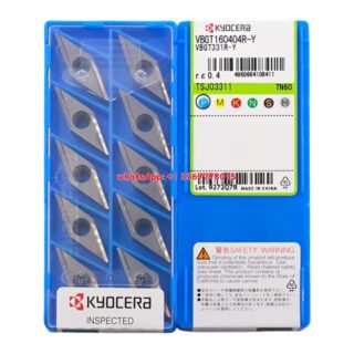 Original Kyocera VBGT160404R-Y Carbide Insert - Diamond 35° (10 PCS) TN60 VBGT160404R-Y TN60
