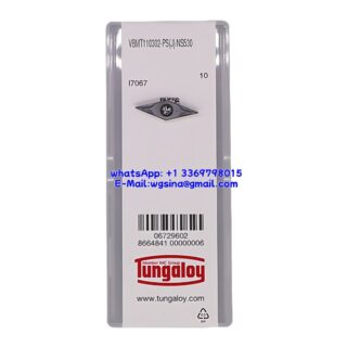 Original Tungaloy VBMT110302-PS-NS530 NS530 Carbide Insert - Diamond 35° (10 PCS)