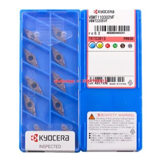 Original Kyocera VBMT110302-VF PR930 Carbide Insert - Diamond 35° (10 PCS)