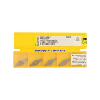 Original Kennametal VBMT110302LF KC5010 Carbide Insert - Diamond 35° | Steel (10 PCS)
