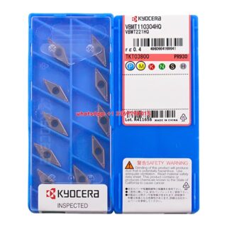 Original Kyocera VBMT110304-HQ PR930 Carbide Insert - Diamond 35° (10 PCS)