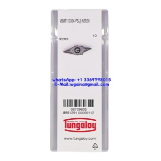 Original Tungaloy VBMT110304-PS-NS530 NS530 Carbide Insert - Diamond 35° (10 PCS)