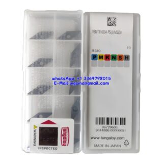 Original Tungaloy VBMT110304-PS NS530 Carbide Insert - Diamond 35° (10 PCS) VBMT110304-PS(J) NS530
