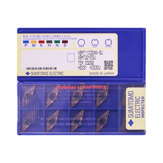Original Sumitomo VBMT110304N-SU AC530U Carbide Insert - Diamond 35° (10 PCS)