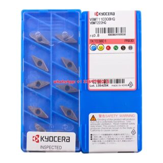 Original Kyocera VBMT110308-HQ PR930 Carbide Insert - Diamond 35° (10 PCS)