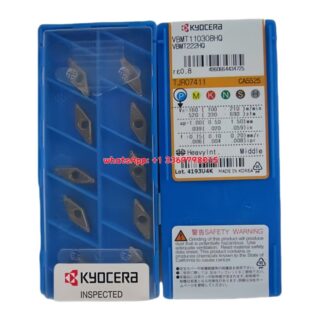 Original Kyocera VBMT110308HQ CA5525 Carbide Insert - Diamond 35° | Steel (10 PCS)