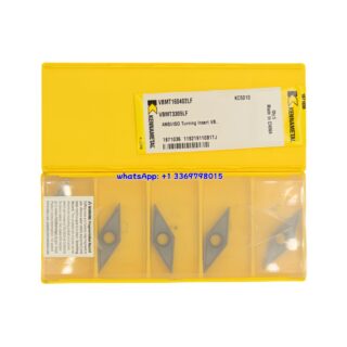 Original Kennametal VBMT160402LF KC5010 Carbide Insert - Diamond 35° | Steel (10 PCS)
