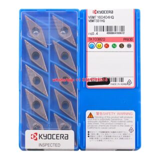 Original Kyocera VBMT160404-HQ PR930 Carbide Insert - Diamond 35° (10 PCS)