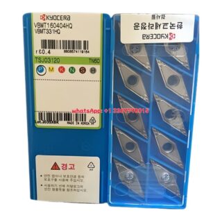 Original Kyocera VBMT160404HQ Carbide Insert - Diamond 35° (10 PCS) TN60 VBMT160404HQ TN60