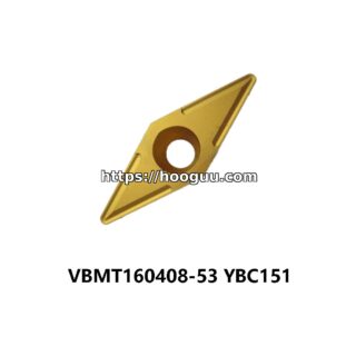 Original ZCC-CT VBMT160408-53 YBC151 Carbide Turning Insert - Diamond 35° | Steel, Cast Iron, Carbon Steel (10 PCS)