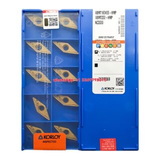 Original Korloy VBMT160408-HMP NC3020 Carbide Turning Insert - Diamond 35° | Cast Iron (10 PCS)