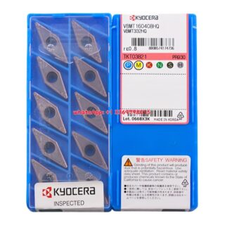 Original Kyocera VBMT160408-HQ PR930 Carbide Insert - Diamond 35° (10 PCS)
