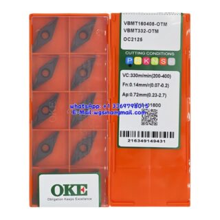 Original OKE VBMT160408-OTM OC2125 Carbide Insert - Diamond 35° (10 PCS)