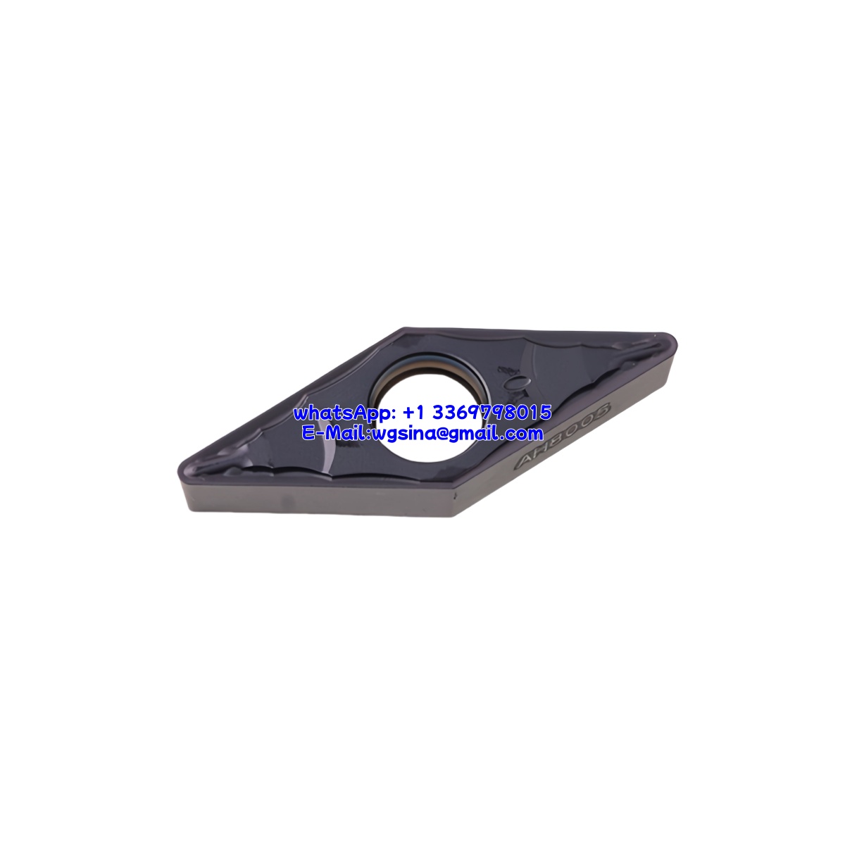 Tungaloy VBMT160408-PS AH8005 Carbide Insert - Diamond 35° (10 PCS)