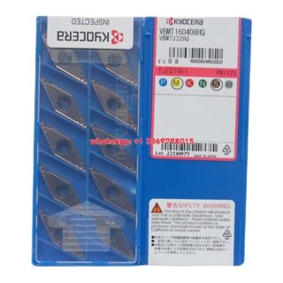 Original Kyocera VBMT160408HQ PR1125 Carbide Insert - Diamond 35° (10 PCS)