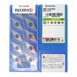 Original Kyocera VBMT160408HQ Carbide Insert - Diamond 35° (10 PCS) TN60 VBMT160408HQ TN60