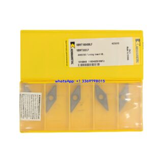 Original Kennametal VBMT160408LF KC5010 Carbide Insert - Diamond 35° | Steel (10 PCS)