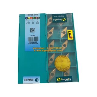 Original TaeguTec 160404 TT8125 Carbide Insert | Steel (10 PCS) VBMT VBMT 160404 PC TT8125