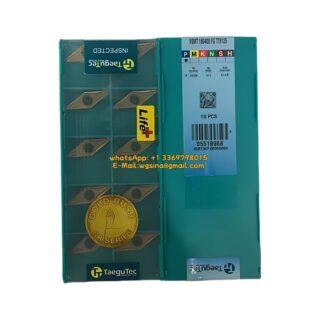 Original TaeguTec 160408 TT8125 Carbide Insert | Steel (10 PCS) VBMT FG VBMT 160408 FG TT8125