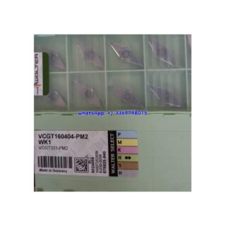 Original Walter VCGT160404-PM2 Carbide Turning Insert - Diamond 35° (10 PCS) WK1 VCGT160404-PM2 WK1