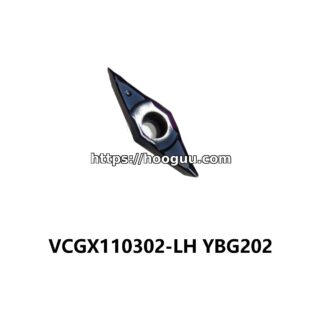 Original ZCC-CT VCGX110302-LH YBG202 Carbide Turning Insert - Diamond 35° | Steel (10 PCS)