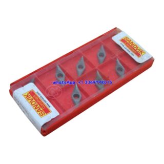 Original Sandvik VCGX110304-AL H10 Carbide Turning Insert - Diamond 35° | Non-Ferrous, Composites