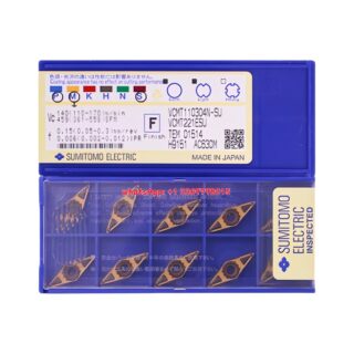 Original Sumitomo VCMT110304N-SU AC630M Carbide Insert - Diamond 35° (10 PCS)