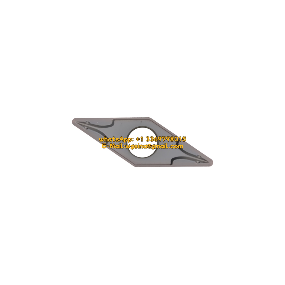 CNC VCMT160408-OTM OP1315 Carbide Insert - Diamond 35° | Steel (10 PCS)