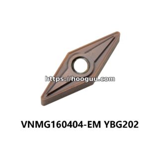 Original ZCC-CT VNMG160404-EM YBG202 Carbide Turning Insert - Diamond 35° | Steel & More (10 PCS)