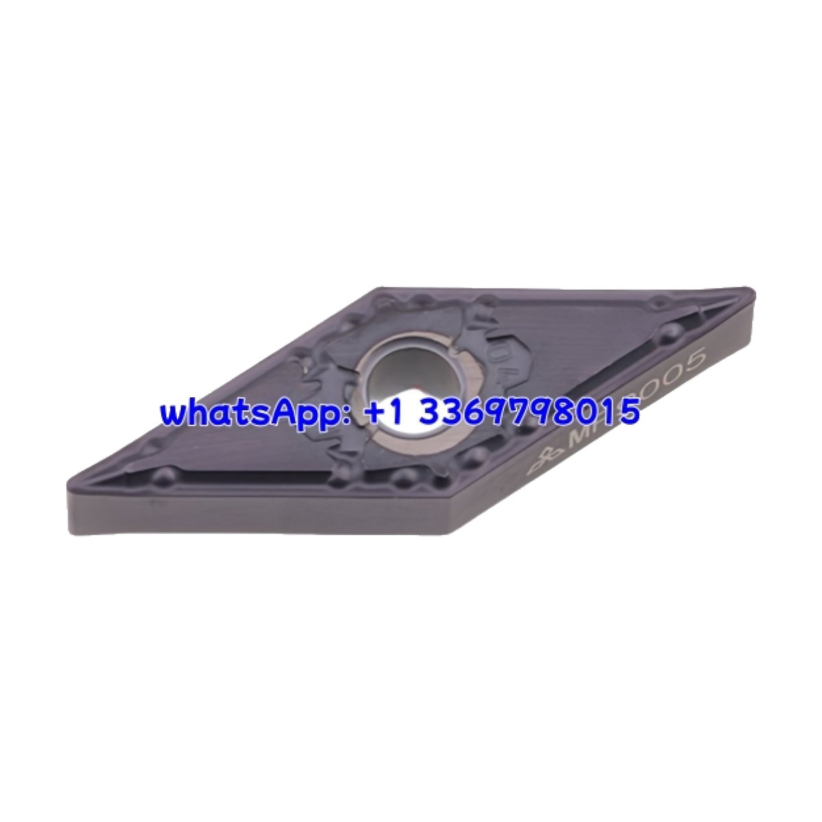 Original Mitsubishi VNMG160404-LS MP9005 Carbide Insert - Diamond 35° | Steel (10 PCS)