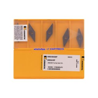 Original Kennametal VNMG160404-MP KC5010 Carbide Insert - Diamond 35° | Steel (10 PCS)