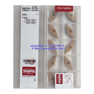 Original Tungaloy VNMG160404-TM T9015 Carbide Insert - Diamond 35° (10 PCS)