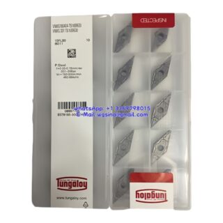 Original Tungaloy VNMG160404-TS NS9530 Carbide Insert - Diamond 35° (10 PCS)