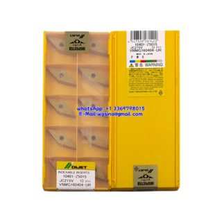 Original DIJET VNMG160404-UR JC215V Carbide Insert - Diamond 35° (10 PCS)