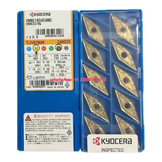 Original Kyocera VNMG160404MQ CA6525 Carbide Insert - Diamond 35° | Steel (10 PCS)
