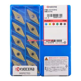 Original Kyocera VNMG160408-HQ Carbide Insert - Diamond 35° (10 PCS) PV90 VNMG160408-HQ PV90