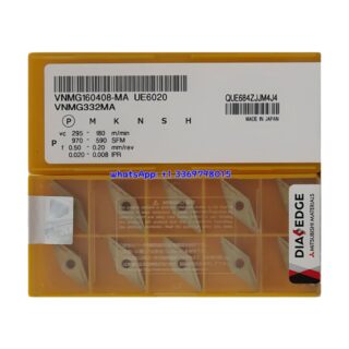 Original Mitsubishi VNMG160408-MA UE6020 Carbide Insert - Diamond 35° (10 PCS)