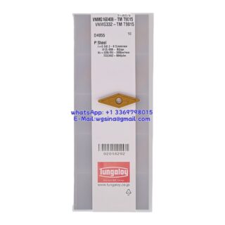 Original Tungaloy VNMG160408-TM-T9015 T9015 Carbide Insert - Diamond 35° (10 PCS)