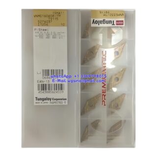 Original Tungaloy VNMG160408-TM T9115 Carbide Insert - Diamond 35° | Steel (10 PCS)