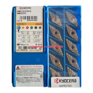 Original Kyocera VNMG160408-HQ CA5525 Carbide Turning Insert - Diamond 35° | Steel (10 PCS)