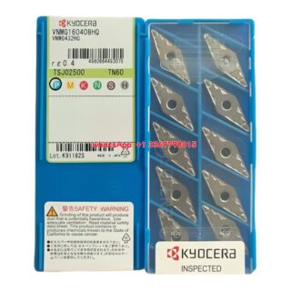 Original Kyocera VNMG160408-HQ Carbide Turning Insert - Diamond 35° (10 PCS) TN60 VNMG160408-HQ TN60